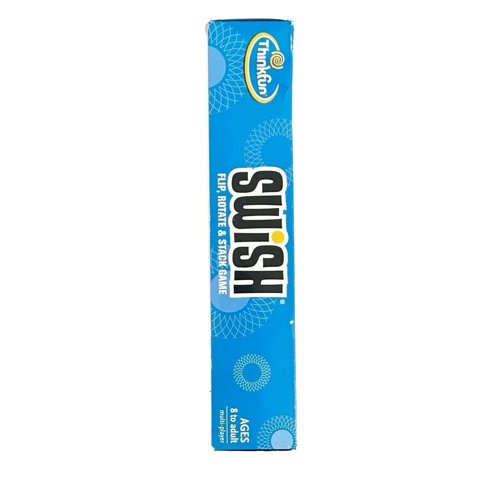 ThinkFun Swish Card Game Ages‎ 8+ Transparent Cards Family Fun